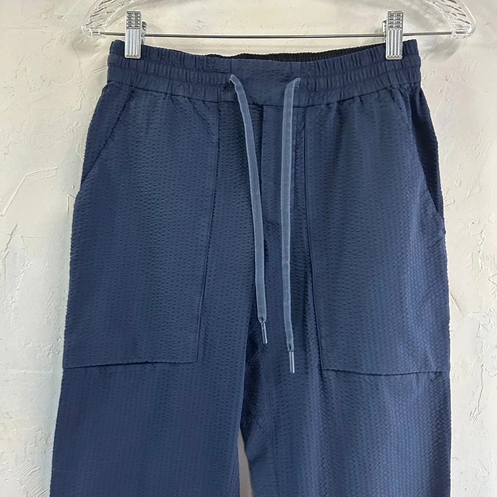Lululemon Bowline Pants Mens Small Jogger Stretch Elastic Waist Travel Tapered